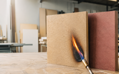 Le MDF est-il résistant au feu ? Ce qu’il faut savoir avant de le choisir